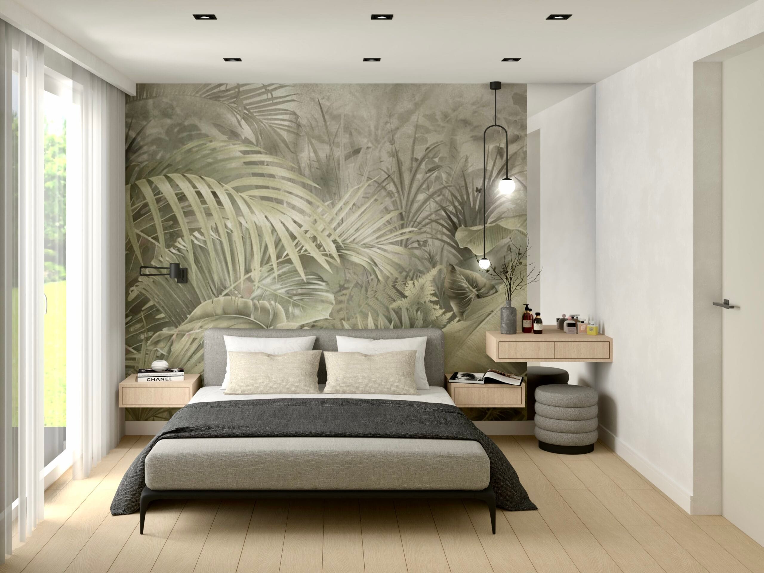 Render - Projekt wnętrz mieszkania dwupokojowego w Zawierciu